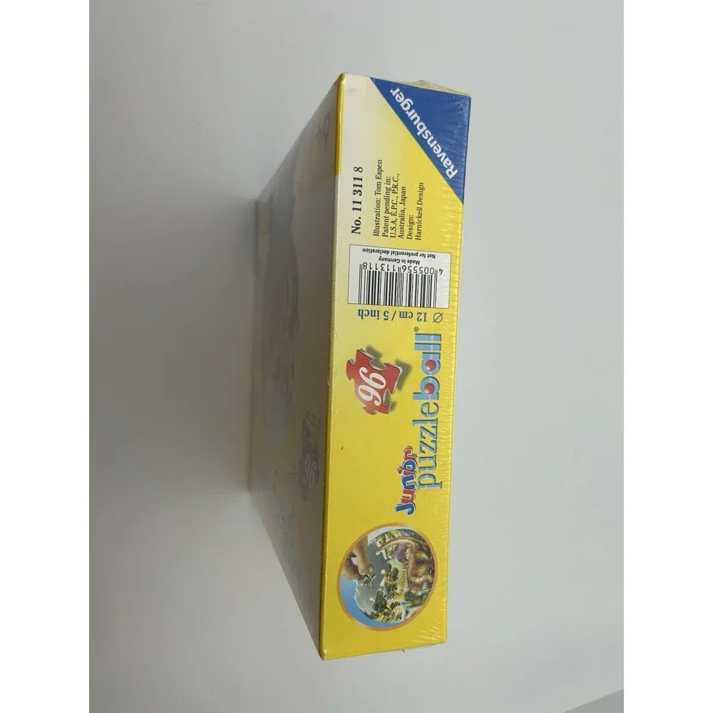 Junior Puzzleball  Ravensburger  Dinosaur 96 Piece 5” 3D Puzzle Globe New